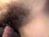 My first porno - hairy teen girl fucked and cumshot