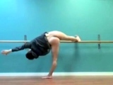 Male ballet practice (without tights!)