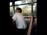 caught jerking off in the bus