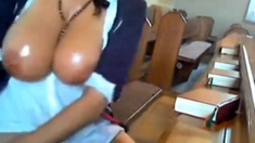 Verry Sexy Hot Woman Masturbates In Church