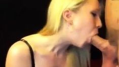 Hot webcam blonde smoking blowjob