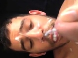 Arab Boy take the full load of daddys cum..