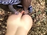 Beurette fait sa pute dans la foret derriere le quartier