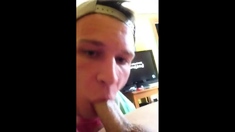 He loves cum