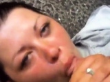 Huge cumshot on her face