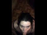 Big Brunette Gets Bigs Shot Of Cum On Her Face
