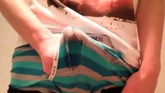 underwear cum