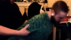 Bearded friends fucking