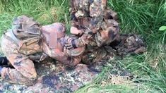 German soldiers in the field