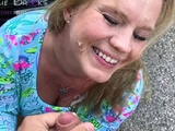 Sexy amateur blonde blowjob amp cumshot HD