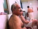 Str8 spy pakistani daddy in public bath