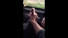 playing with big dick in bus