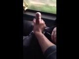 playing with big dick in bus
