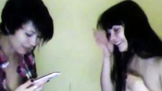 caugth to dina saunina webcam 6