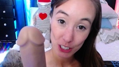 Brunette Solo Webcam Masturbation