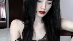 Brunette Solo Webcam Masturbation