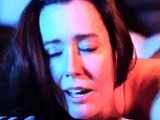 Brunette hardcore blowjob