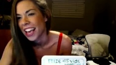 Horny Webcam Babe Solo Masturbation