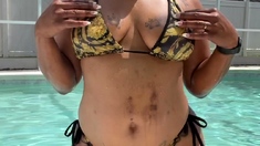 Hot Big Black Latina booty Black and Ebony