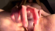 Amateur Close Up Squirting Masturbation