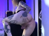 Amateur blondie solo anal masturbation