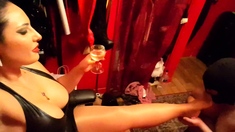 Big boob brunette masturbates on webcam