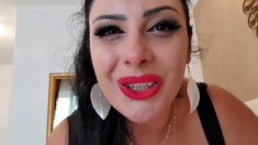 Brunette Solo Webcam Masturbation