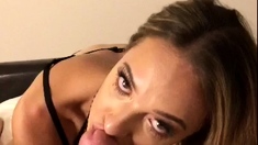 Amateur Blond Give Nice POV Blowjob