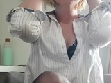 home made amateur blonde Masturbating