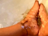 Amateur blondie solo anal masturbation