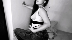 Hottest brunette solo webcam masturbation 2