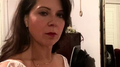 Leann amateur beautiful brunette with big boobs
