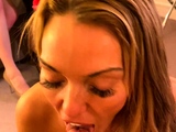 hot amateur milf giving blowjob and getting fucked