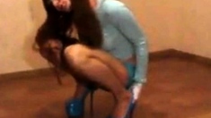 Blue Heels Crossdresser Webcam Show