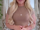 Blonde babe scarlet solo webcam