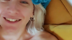 Amateur Blonde Teen Plays Solo with Toy Webcam Porn