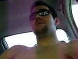 Verbal Hunk Cums Hard in His Car