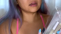 Amateur Blonde Teen Plays Solo with Toy Webcam Porn