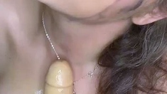 Amateur brunette ariana marie solo toying