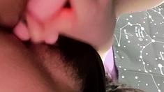 Dp loving close up hoe uses toys