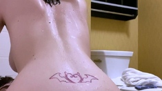 Nasty brunette pornstar with big boobs