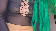 Emo Teen Becka Solo Webcam Masturbation Porn