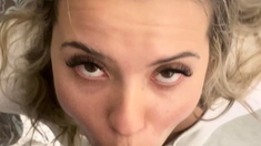 Hot Blonde Rides A Big Cock On Webcam