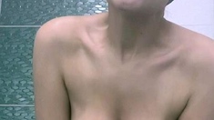 Big boobs milf masturbates with her dildo