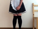 Cosplay Japanese Maid Pees in HD Homemade Video