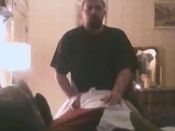 Verbal White Thug Spunks Black Crossdresser's Face
