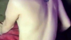 Tight ass brunette amateur Angel Hott