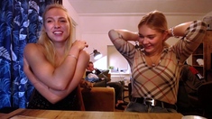 Hottest Amateur 19yo Busty Blonde Teen abused on Webcam