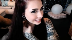Amateur Webcam Babe Fucking Pussy With A Dildo More at