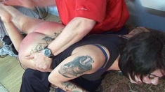 Sexy huge ass latina amateur rides fetish dudes cock